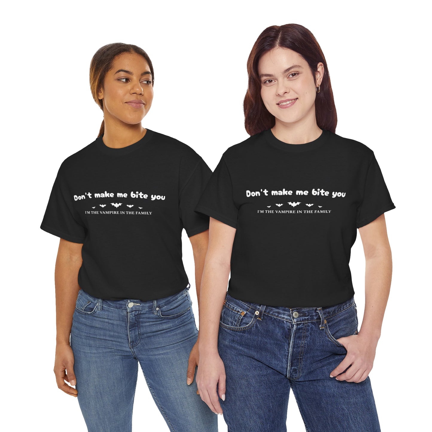 Don’t Make Me Bite You – Gothic Graphic Tee
